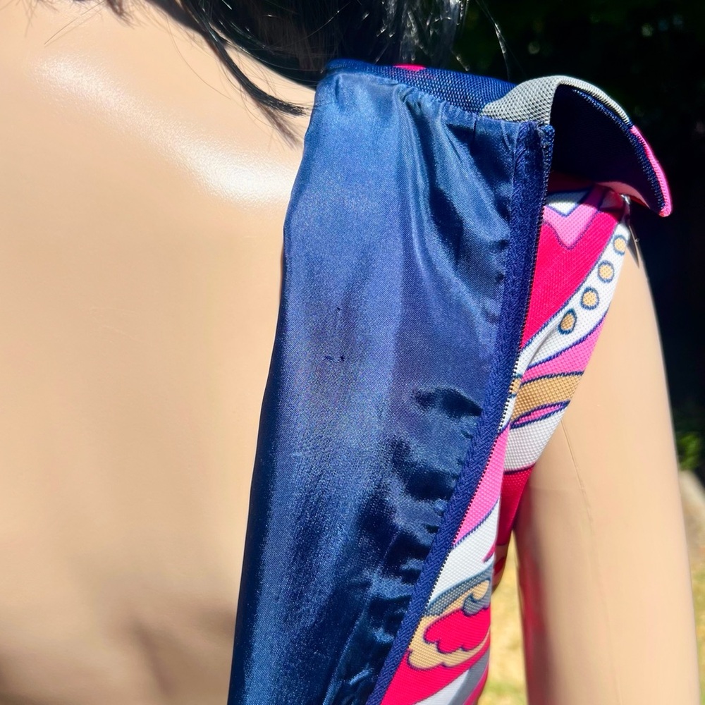 Late 1960s/Early 1970s European Made Psychedelic Butterfly Print Maxi Dress - Picture 7 of 8